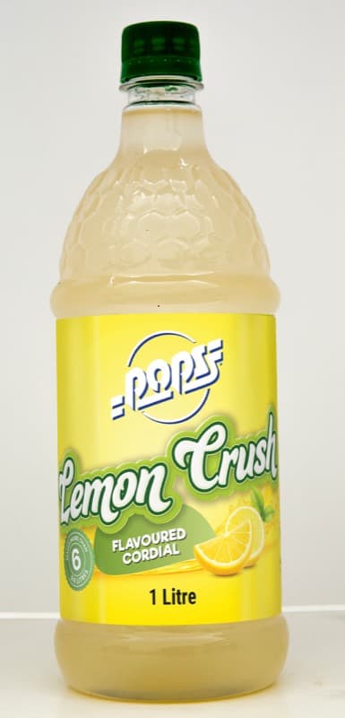 POPS Cordial Lemon Crush